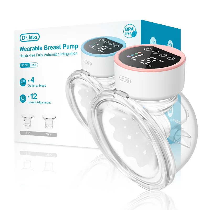 Maternity Wear - 2026 Nieuwe draagbare handsfree borstkolf, 19/24mm,