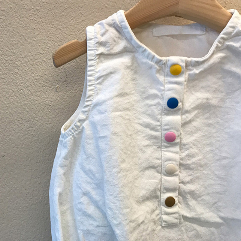 Linnen Katoenen Jongens Romper - Baby Summer Linen Sleeveless Jumpsuit recensie en prijs
