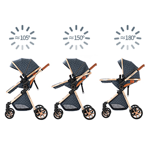 2-in-1 Babywandelwagen Compact - Lightweight Foldable Baby Stroller Compact recensie en prijs