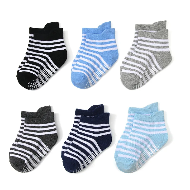 6-pack babyvloersokken Gestree - Unisex Baby Socks Non Slip recensie en prijs