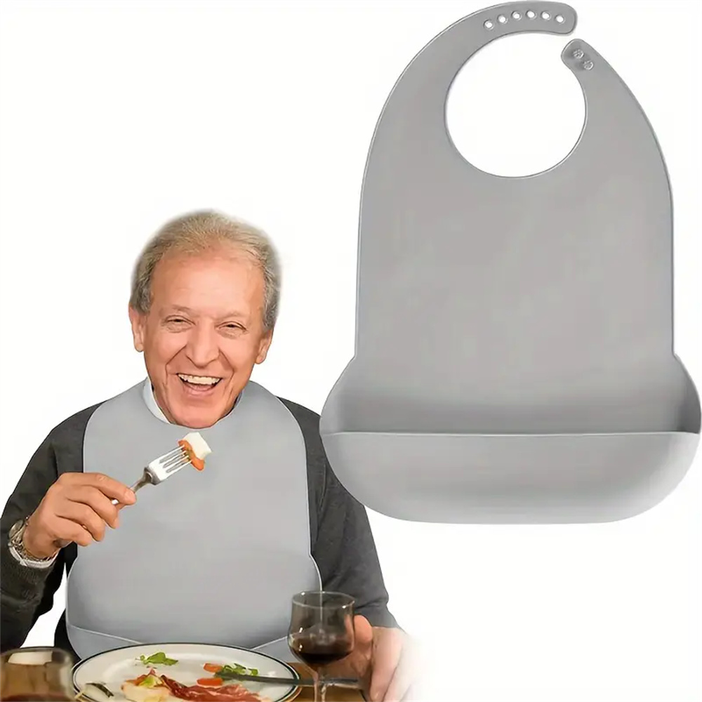 Grote siliconen slabbetjes voo - Waterproof Baby Bibs Silicone recensie en prijs