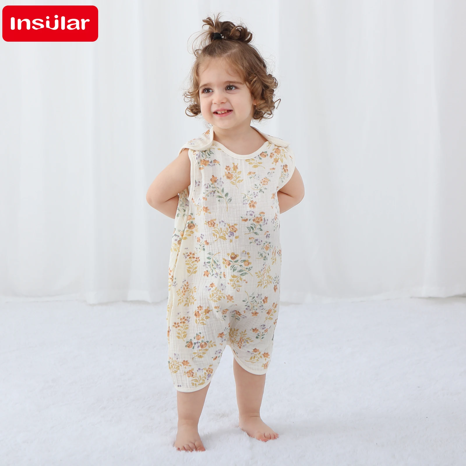 INSULAR pasgeboren babymeisje  - Newborn Baby Girl Romper Floral recensie en prijs
