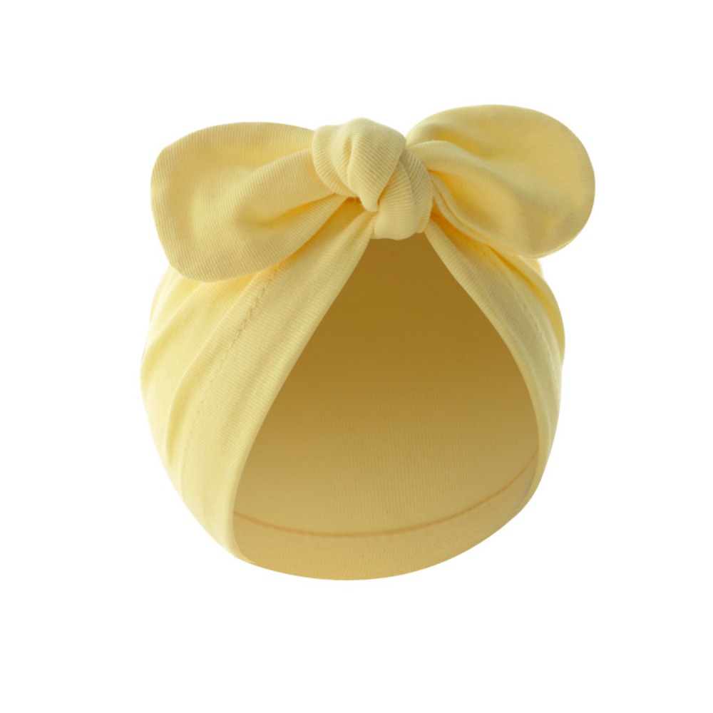 Leuke bloem knoop babymutsje e - Infant Beanie Hat With Ears recensie en prijs