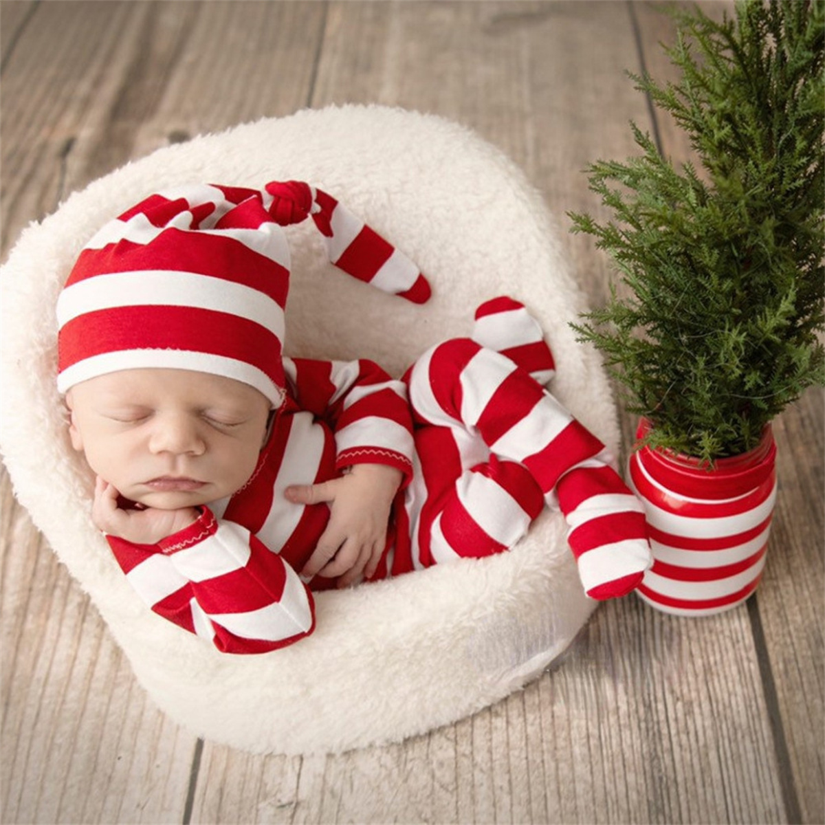 Ylsteed rode jumpsuit voor pas - Infant Photography Props Outfit recensie en prijs
