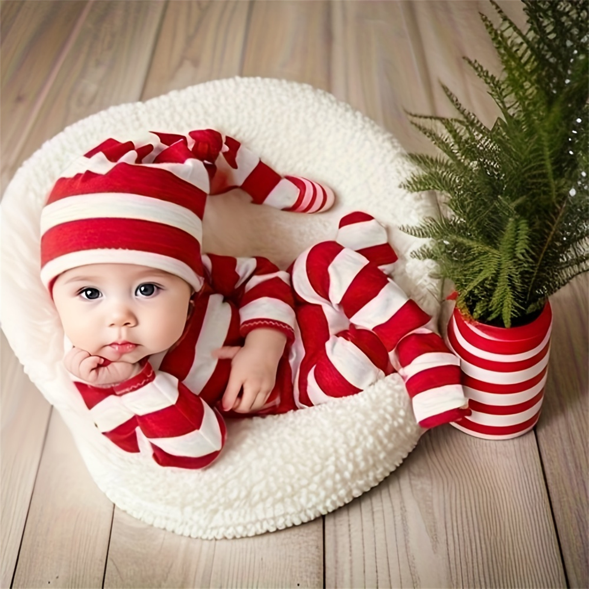 Ylsteed rode jumpsuit voor pas - Infant Photography Props Outfit recensie en prijs